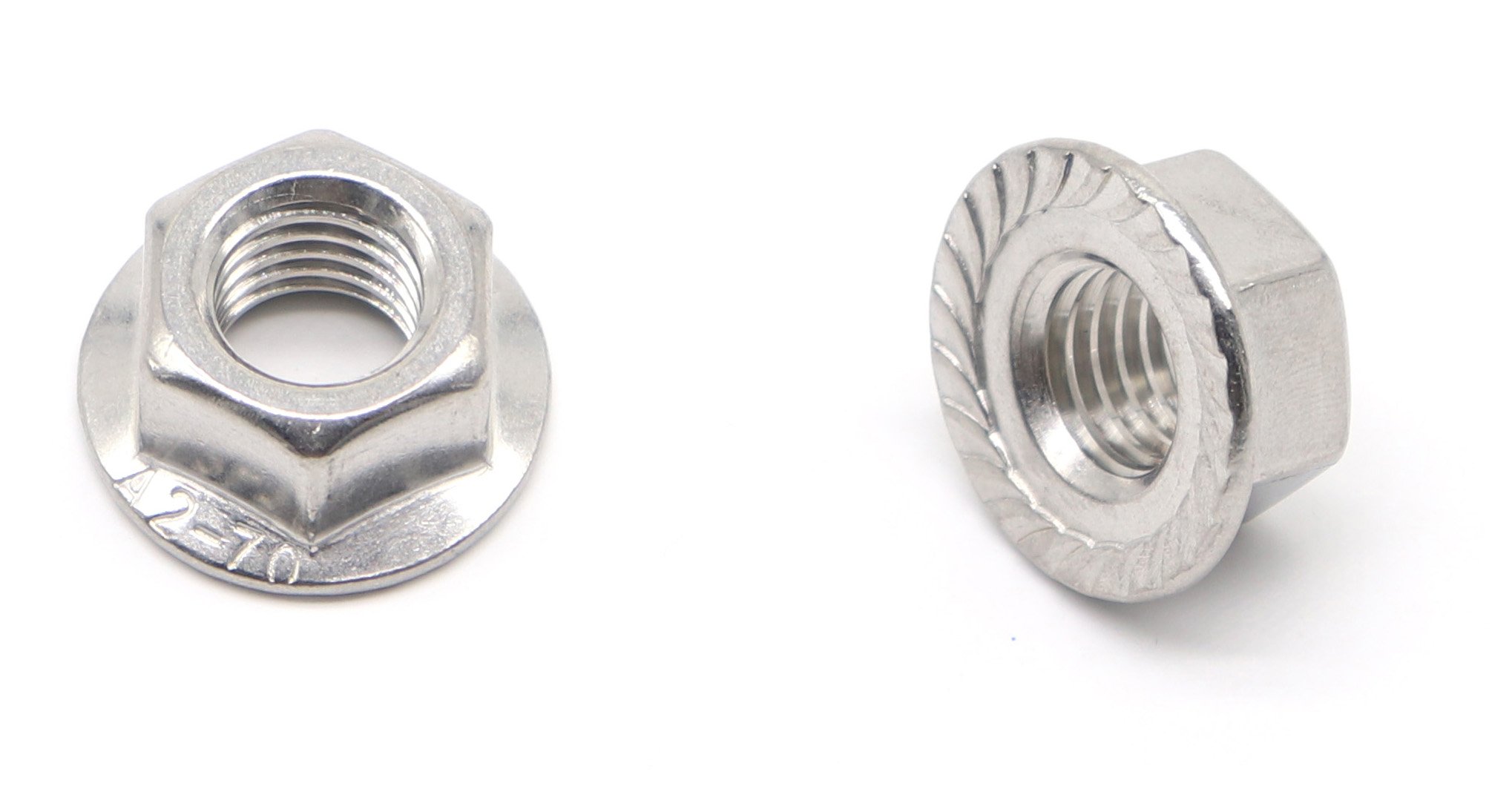 Amazon.com: binifiMux M14-2.0mm Pitch Serrated Hex Flange Lock