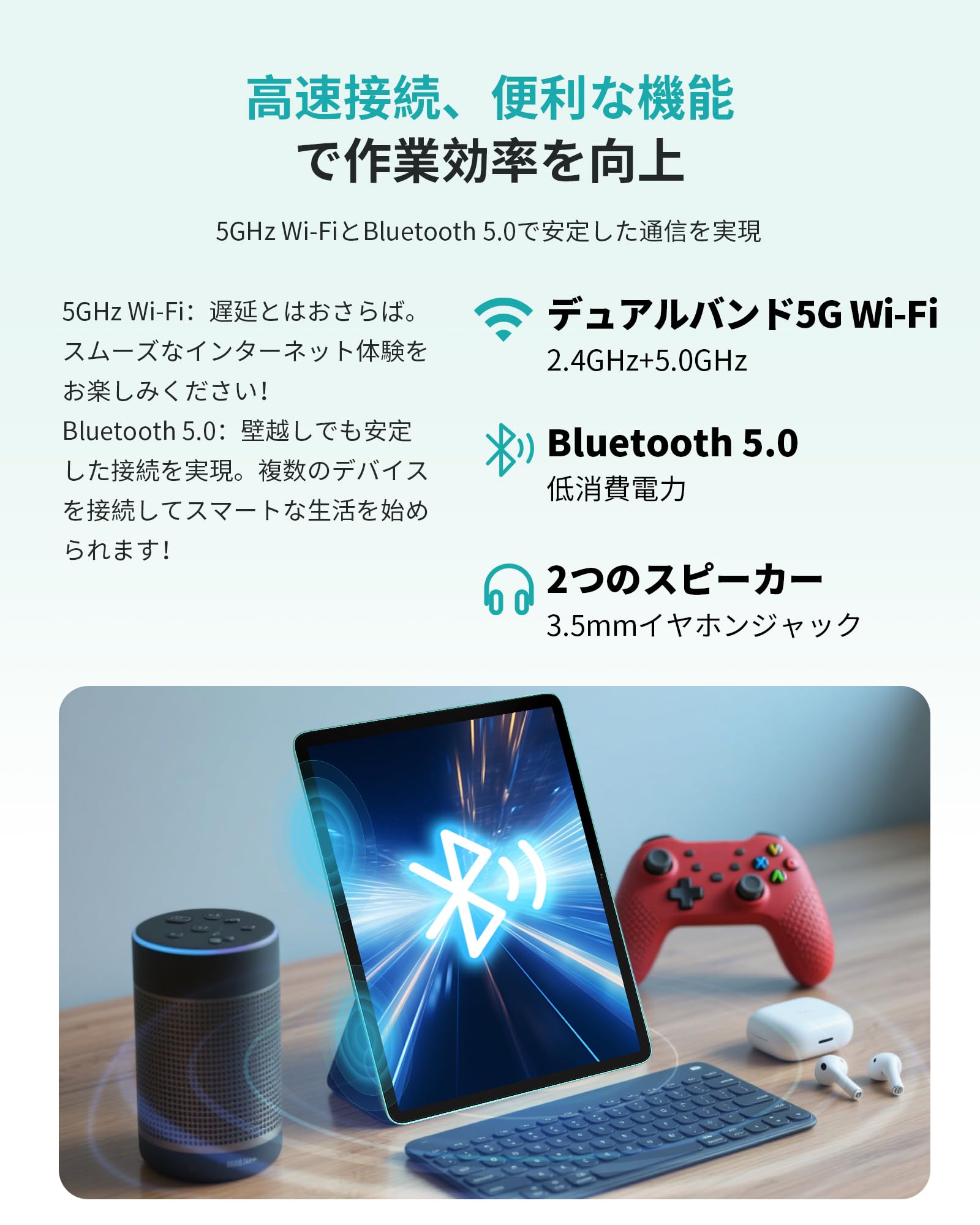 Amazon.co.jp: Android 15 タブレット 10インチ ODEA A10 12GB+
