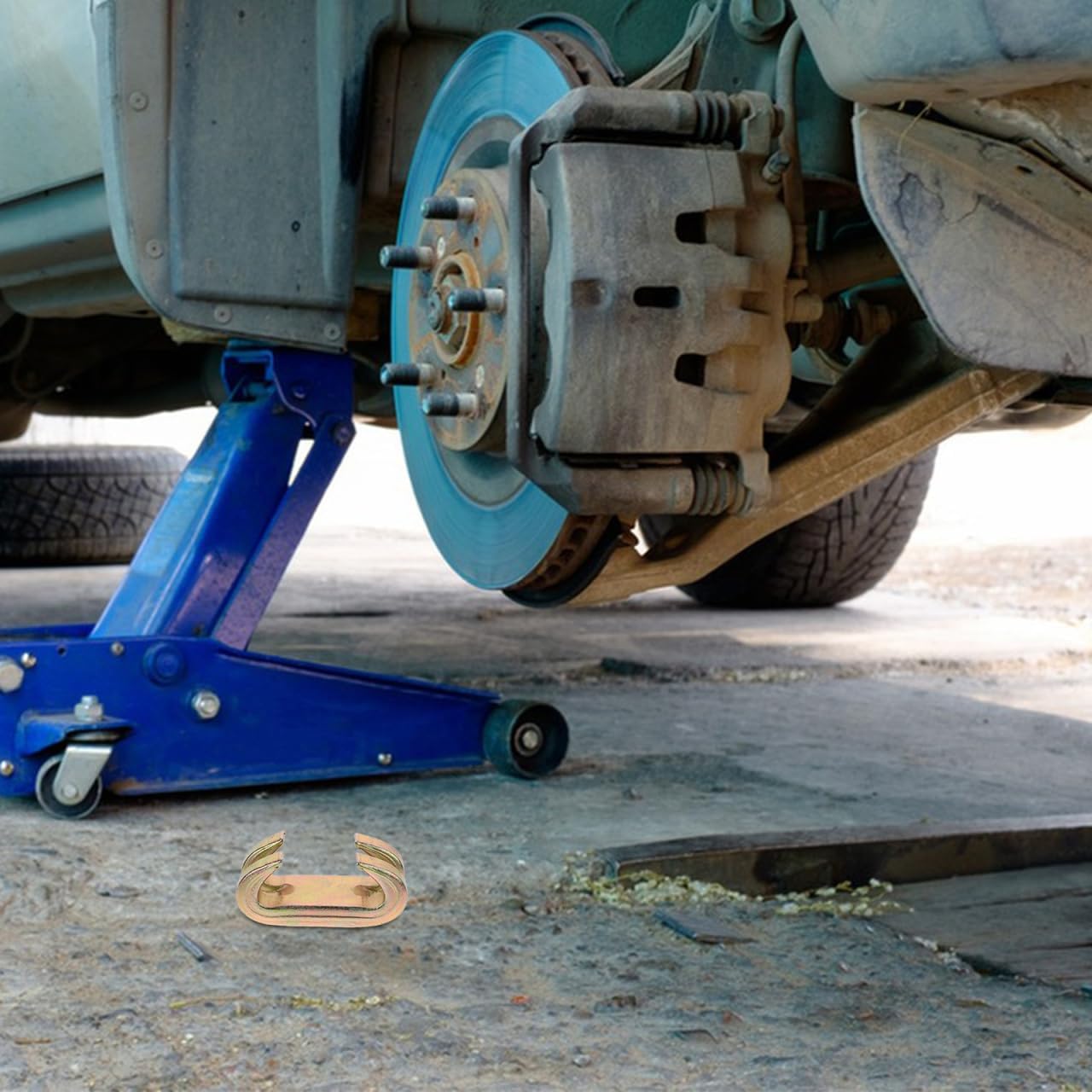 Alipis Double Claw Auto Body Pull Clamp Dent Pulling Clamp for Auto Body Repair Sheet Metal Fixture