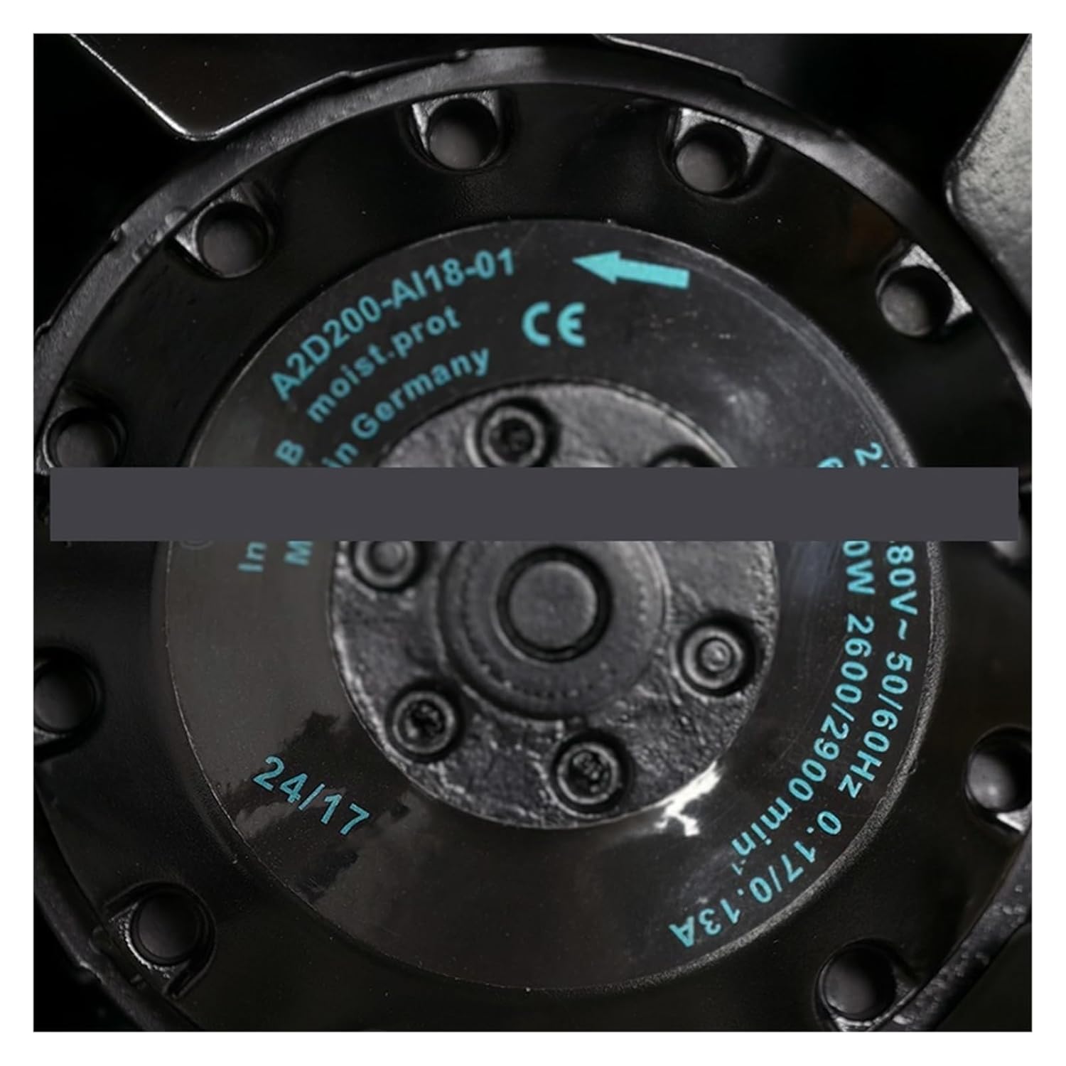 A2D200-AI18-01 230/400V 50/60Hz 0.17A/0.13A 68/70W Cooling Fan
