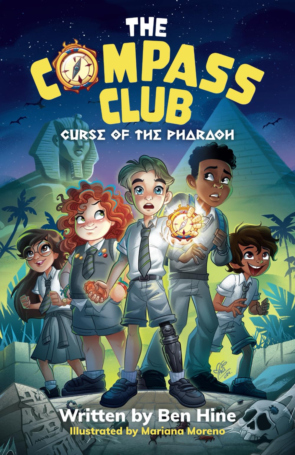 Curse of the Pharaoh: The Compass Club: Book 1