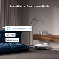 EZVIZ RE4 Robotporszívó és Felmosó 4000PA - 3 az 1-ben Takarítórobot WiFi Vezérléssel, Állatszőrre, Szőnyegre és Kemény Padlóra 8