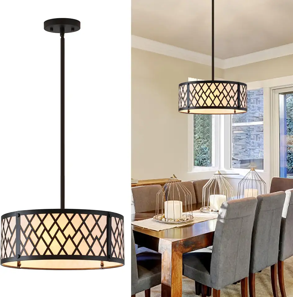 The Perfect Guide To Selecting The Right Size Dining Room Light Fixture ...
