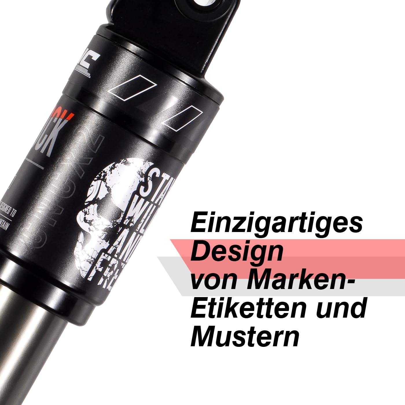 Fahrrad Stoßdämpfer Hinten, Fahrrad dämpfer 165mm x 750lbs für Mountainbike/Mtb/Mtn/ebike/Elektroroller/Dirtbike Hydraulische Shock Absorber.