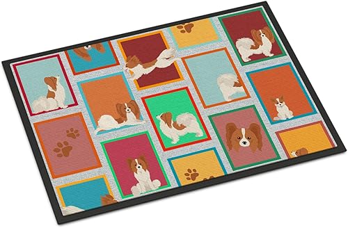 Vista 168 de Caroline's Treasures MLM1087MAT - Felpudo de perro de montaña bernés de 18 x 27 pulgadas, para interiores y exteriores, para entrada, Bernese