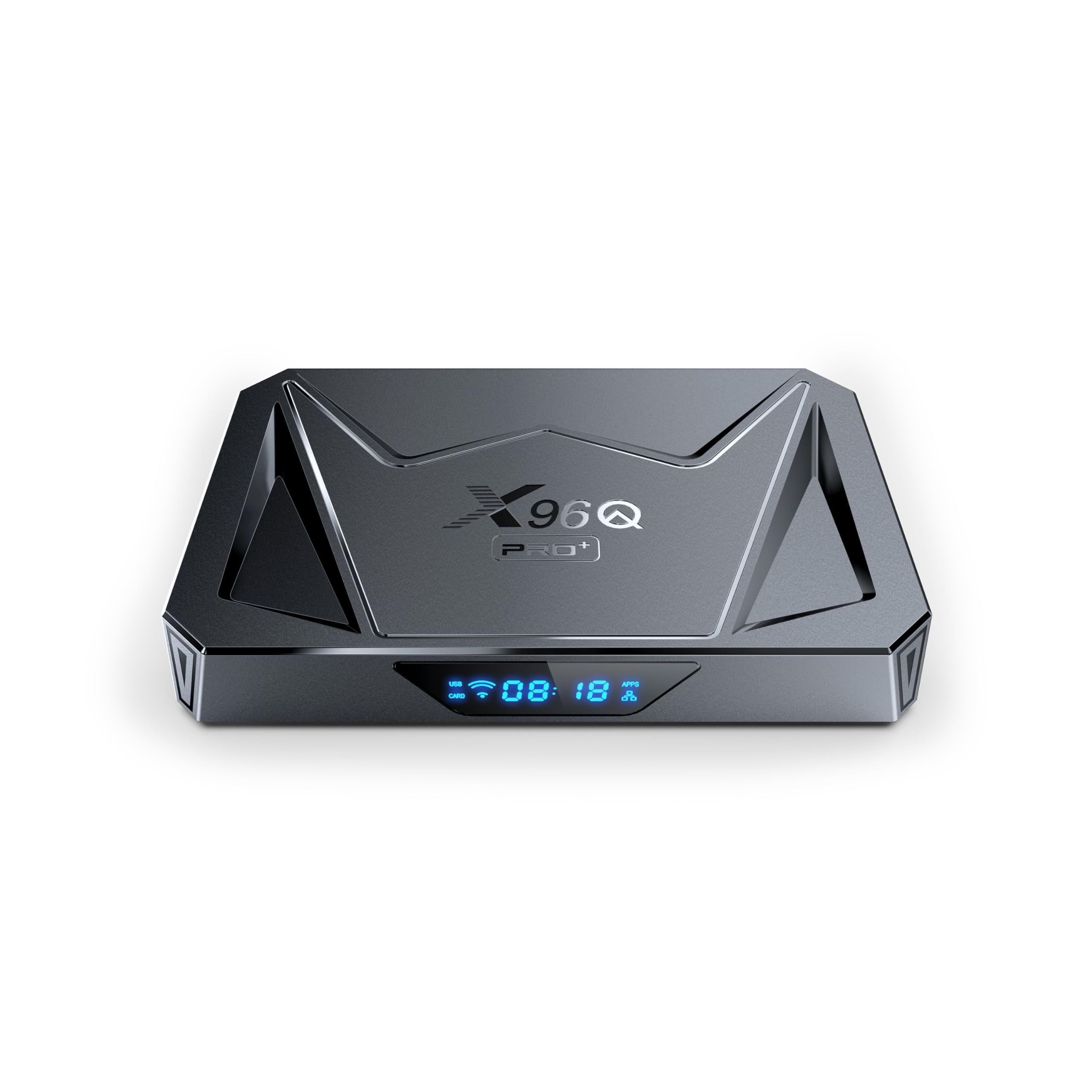 Android Box 14.0 TV Box X96 con 4GB RAM 64GB ROM X96Q Pro+ H728 Quad-core 64-bit ARM Cortex-A55 Supporta 8K 2.4G/5.8G Dual WiFi 6 BT5.0 USB 3.0