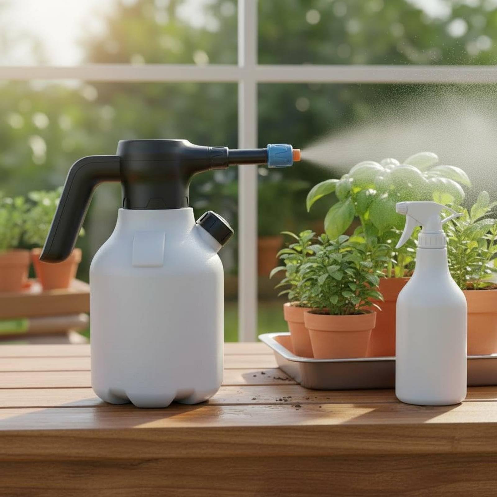 Colcolo Pulverizador Eléctrico de Lavado de Autos Pulverizador Espuma Rociador Botella con de y Salida Estable Recarga sin Abrir Adecuado para Coche Riego Suelo de Patio Limpieza General
