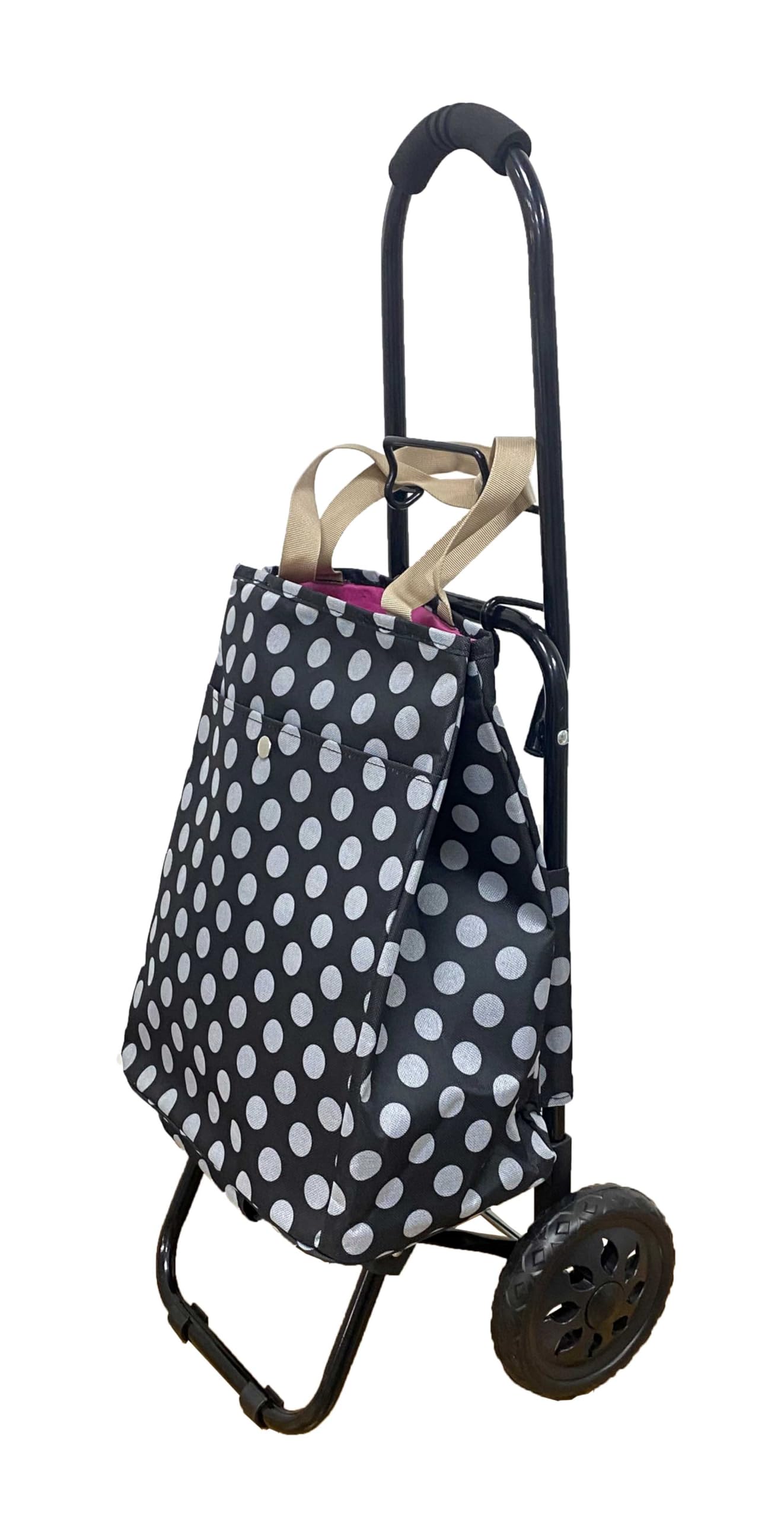 Carrello portaspesa leggero con capienza da 30 l Carrello per la spesa con Borsa