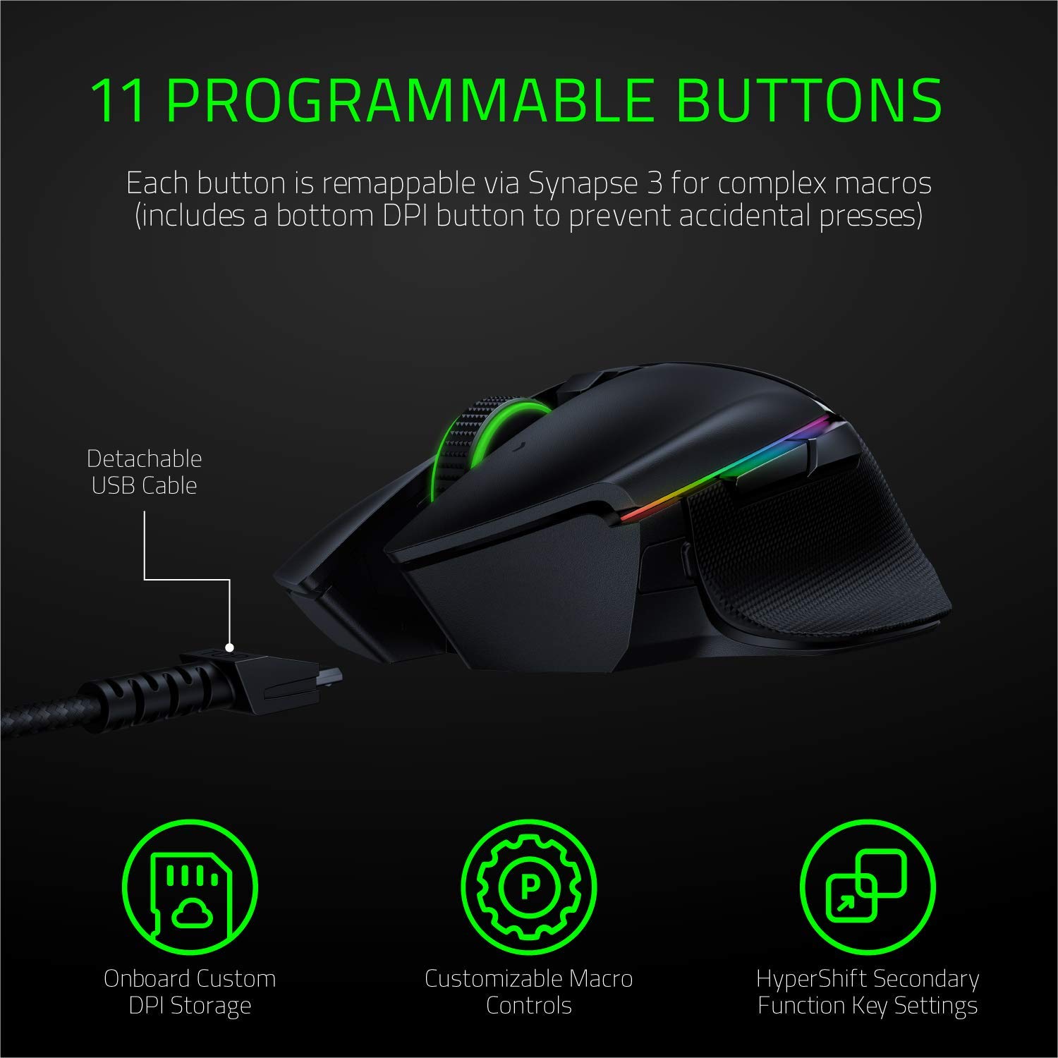 Amazon.in: Buy Razer Basilisk Ultimate Wireless Gaming Mouse with