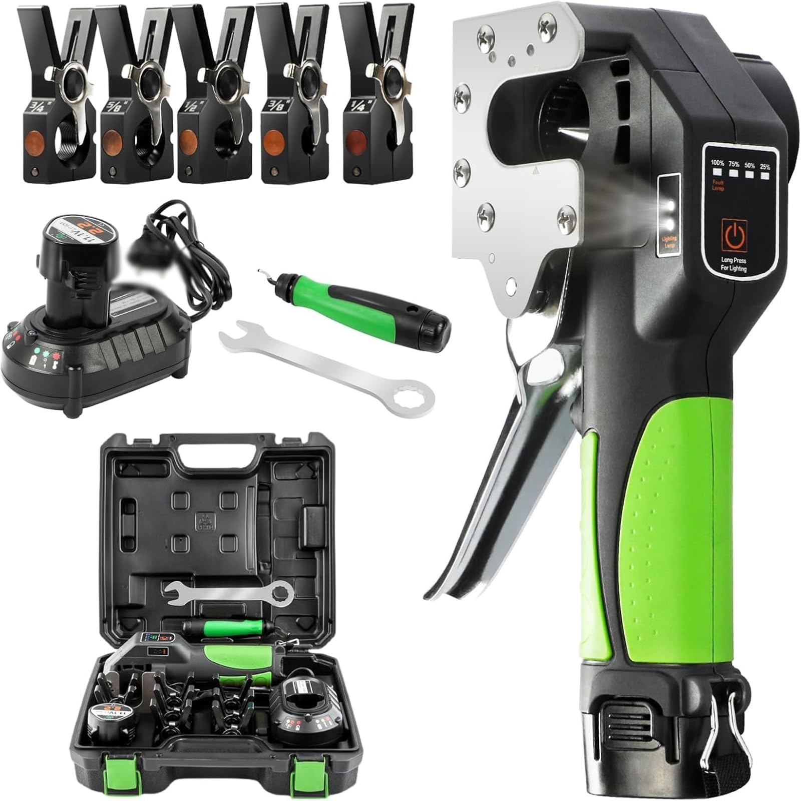 Kit d'outils d'évasement sans fil pour réparation AC et climatisation