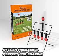 Vista 8 de Highwild Air Gun Resetting Target Auto Reset Steel Target, Rated for .177 .20 Caliber
