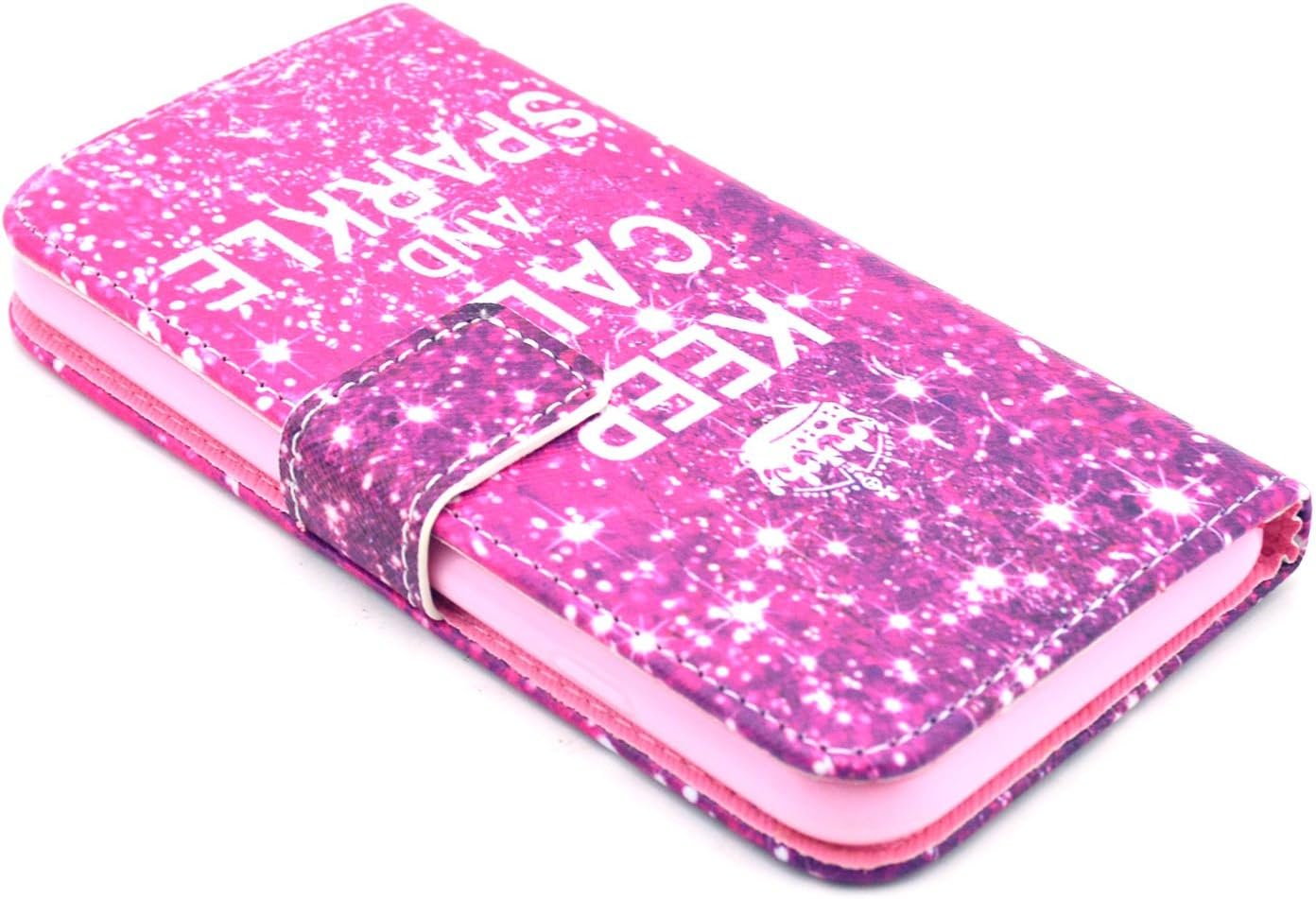 iPhone 6 Plus 5.5" Case, Speedtek Nebula Pattern Premium PU Leather Wallet Flip Protective Skin Case with Magnetic Closure for Apple iPhone 6 Plus/6s Plus 5.5" (with Credit Card/ID Card Slot)