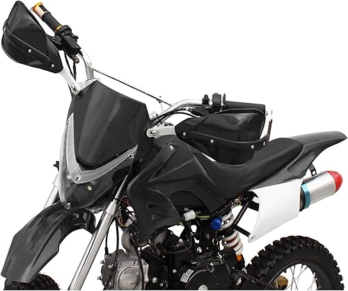 Miniatura 7 de PowerMotor Protectores de mano para motocicleta, protectores de mano universales con barra de cepillo de aluminio para motos de boxeo, accesorios de