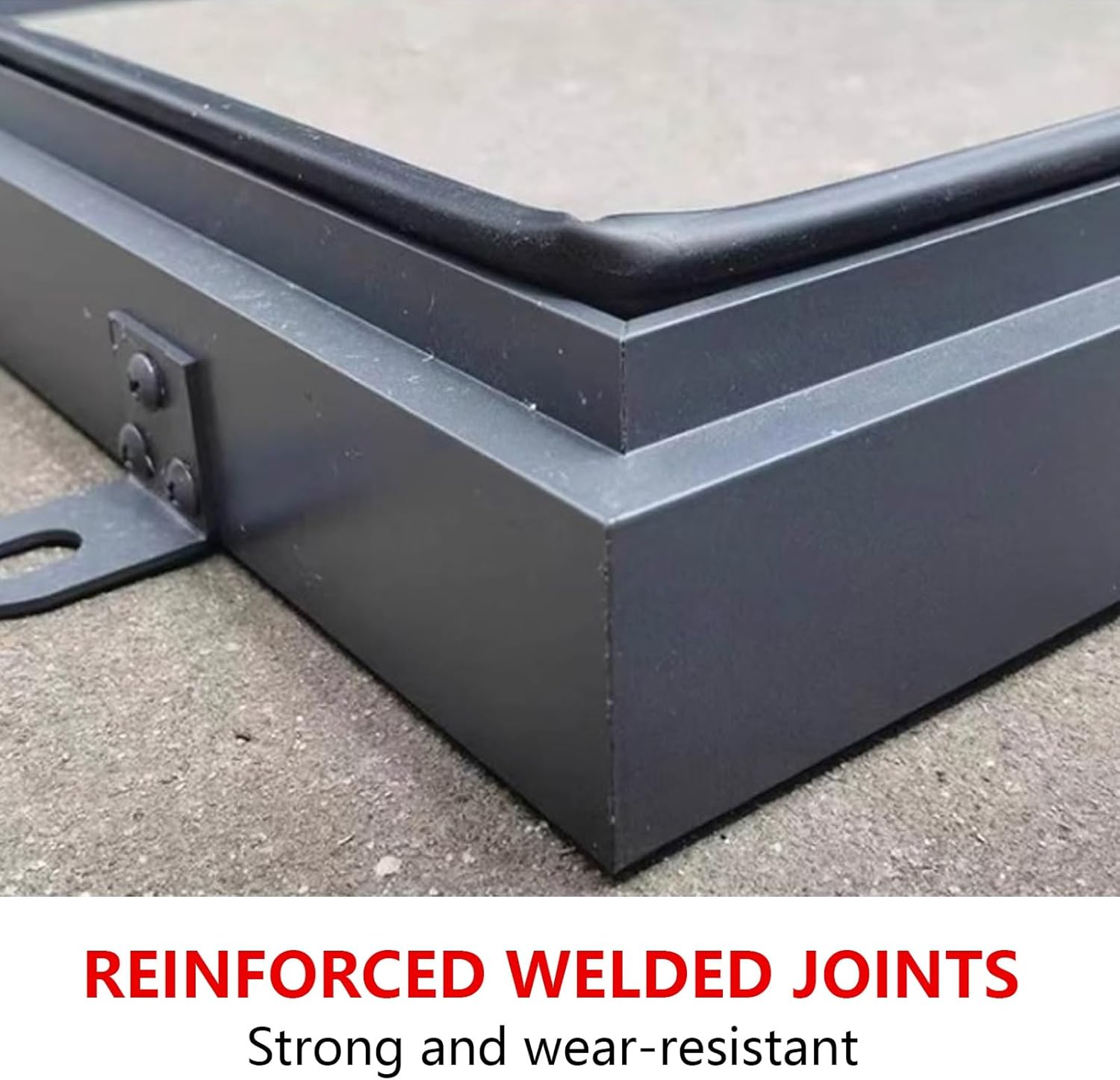 Heavy Duty Roof Access Hatch, Large Steel Maintenance Door, Anti-Theft Skylight with Handle, Durable Roof Hatch (65x65cm) for Easy Roof Access