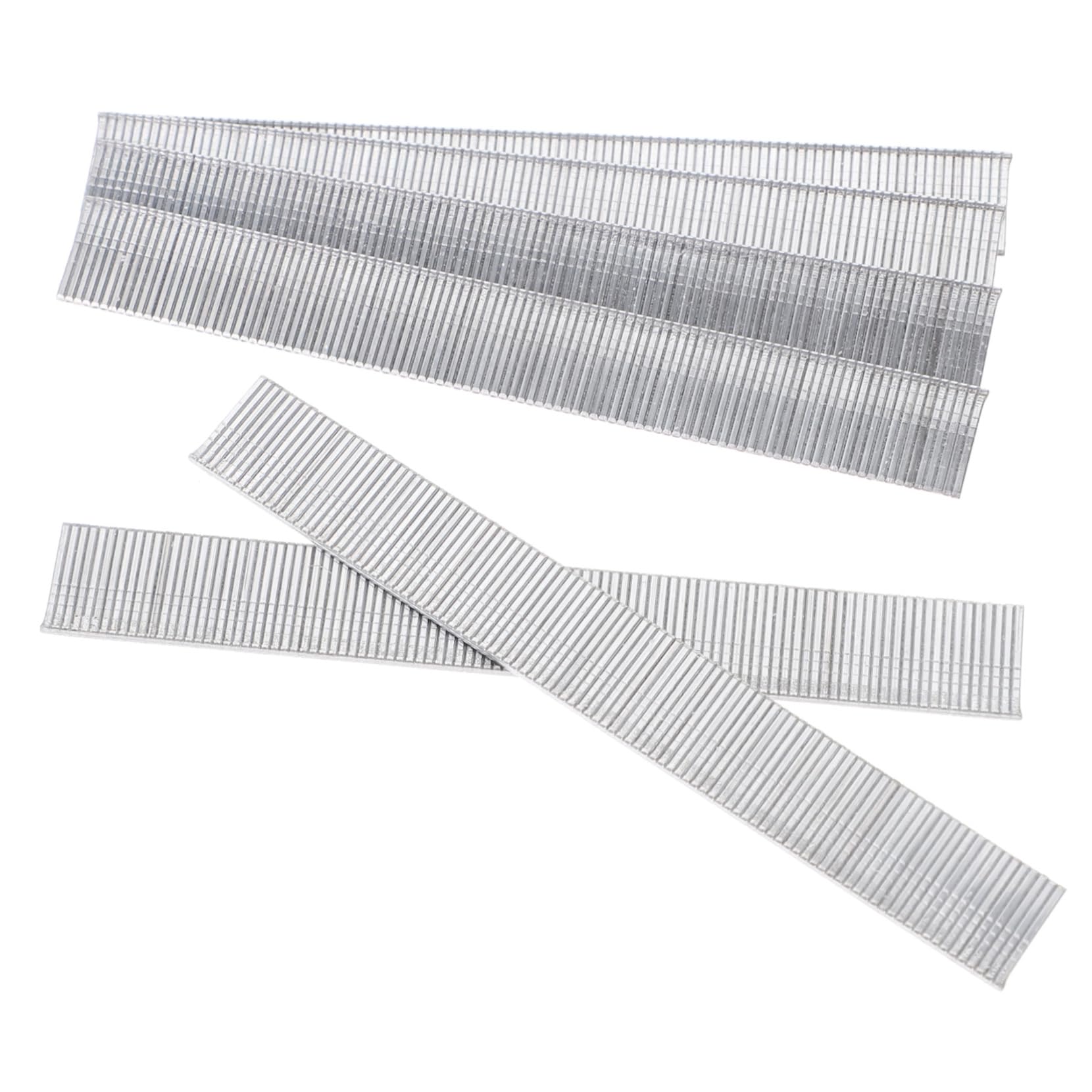 NAMOARLY 8000pcs Brad Nails Zinc Coated Finish Nails for Woodworking Brad Nails for Building and Assembly Easy Installati