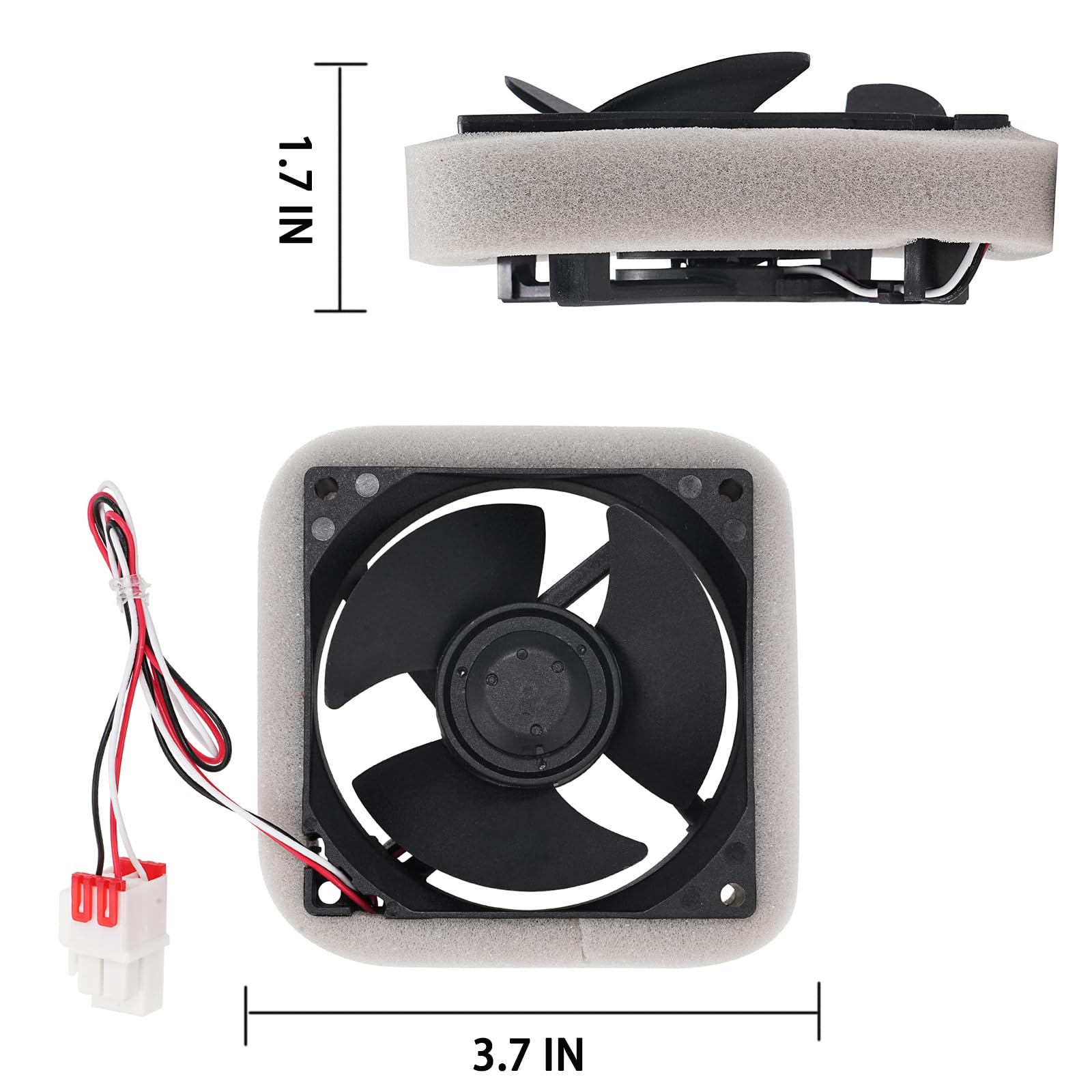 Amazon.com: Refrigerator Evaporator Fan Motor Assembly DA81-06013A