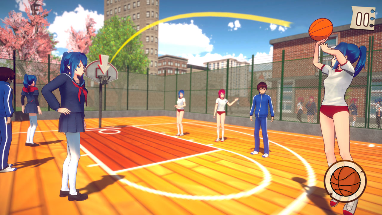 Anime High School Girl Life 3D - Application sur Amazon Appstore