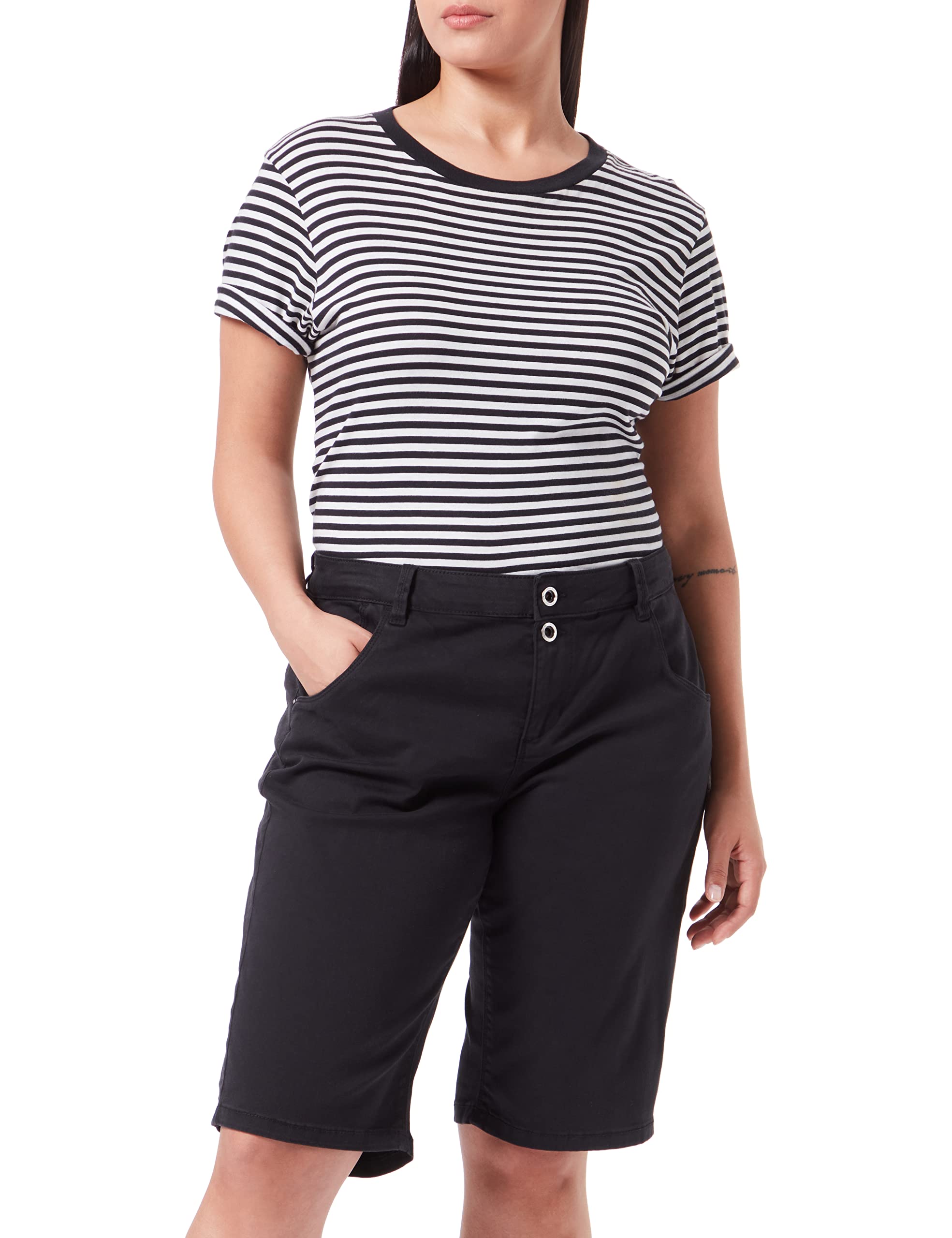 TOM TAILOR Alexa Bermudas Jeans para Mujer
