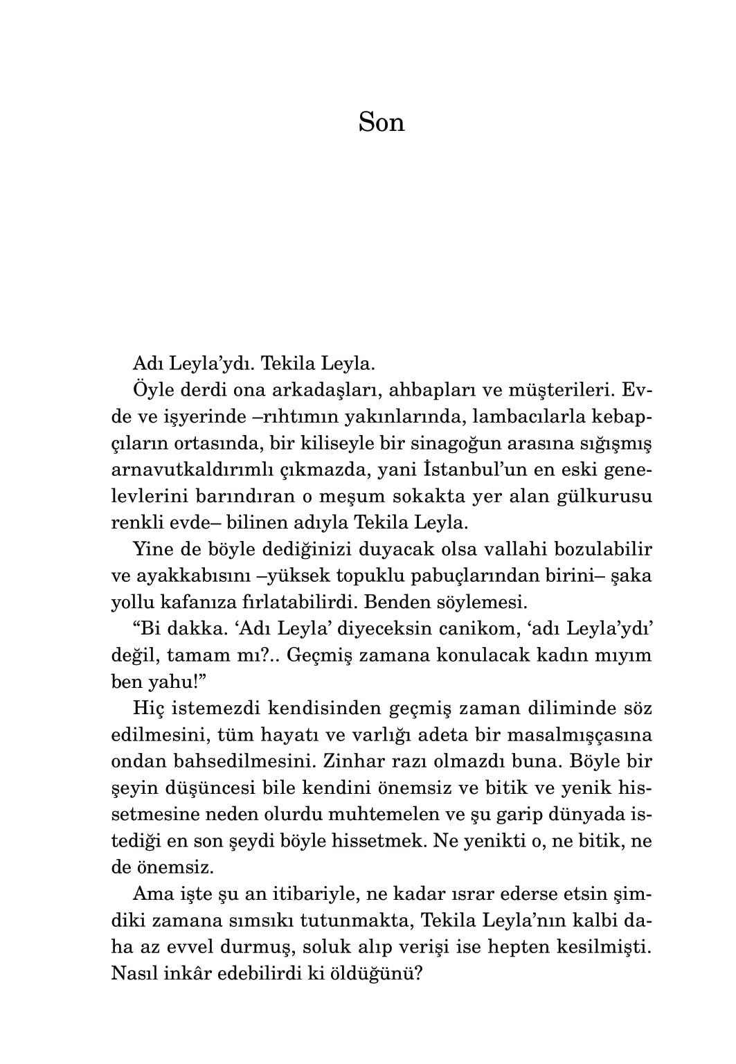 10 Minuter och 38 Sekunder i en Märklig Värld (Turkiska)
