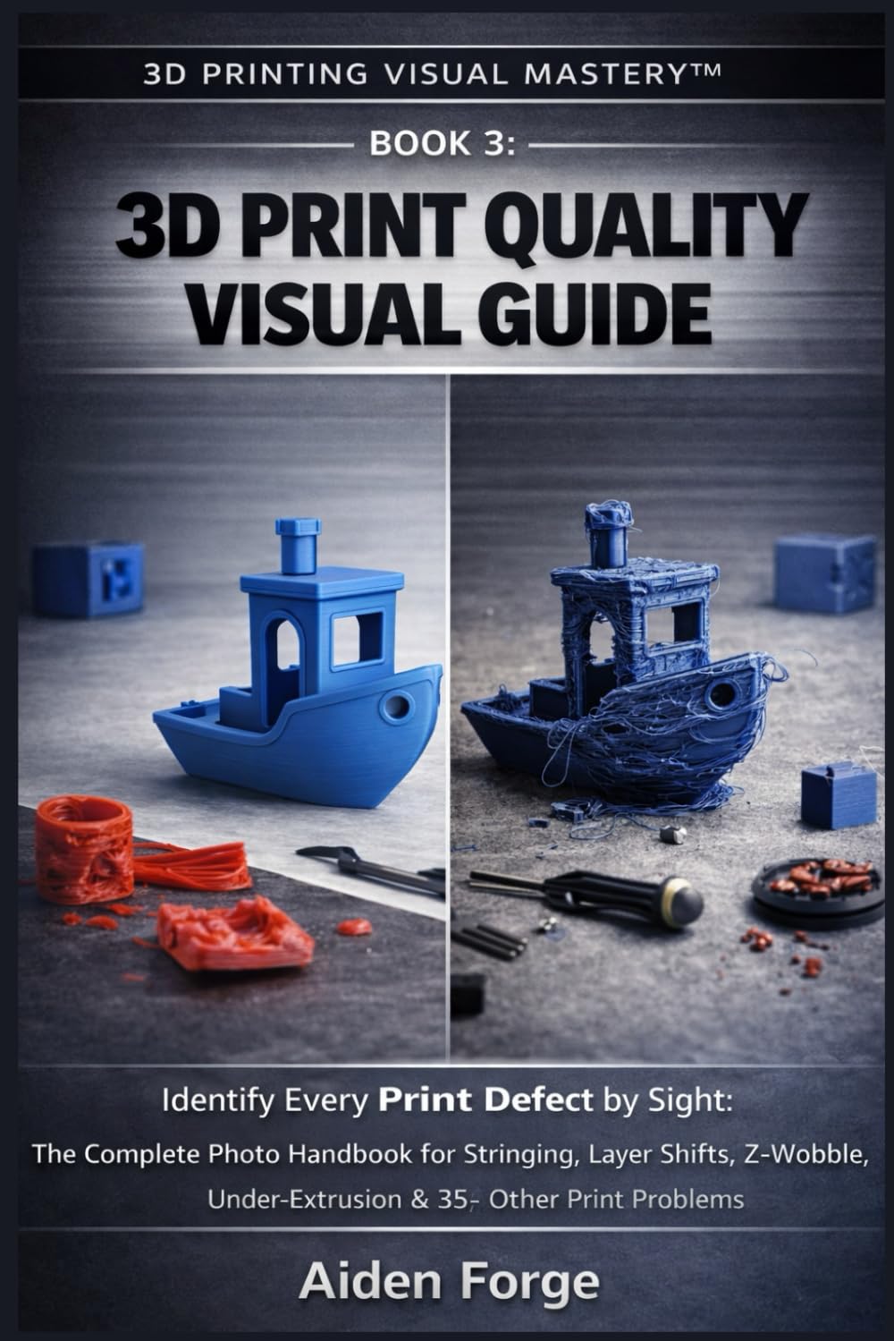 3D Print Quality Visual Guide: Identify Every Print Defect by Sight: The Complete Photo Handbook for Stringing, Layer Shifts, Z-Wobble, ... 3). (3D Printing Visual Mastery™ Series)