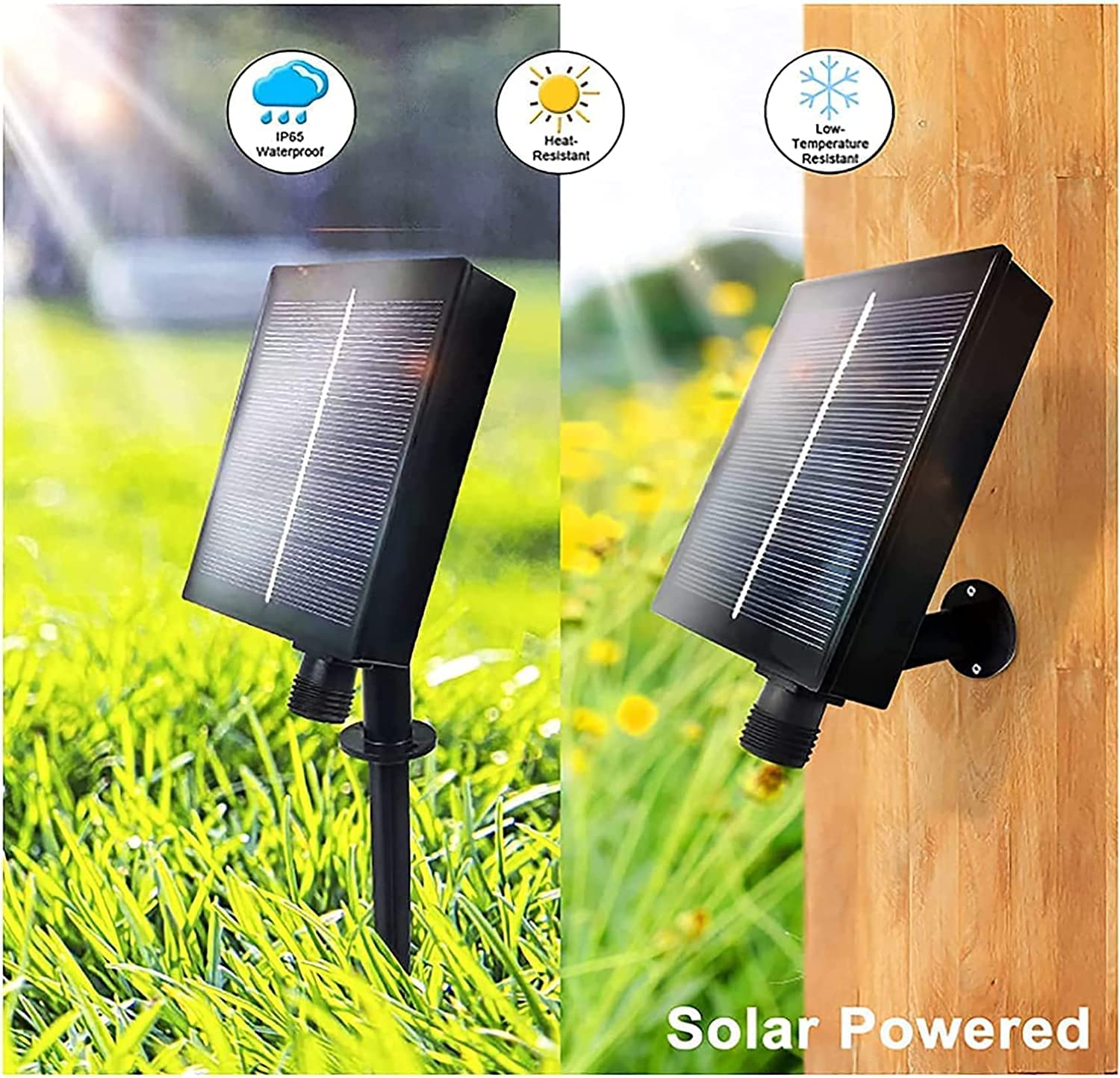 Solar LED Eisregen Lichterkette Außen mit Fernbedienung Wasserdicht 8 Modi Eiszapfen Lichterkette Lichtervorhang Deko für Weihnachten Hochzeit Terrasse (9.85ft 128LED, Warmweiß)