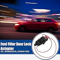 Vista 2 de ACROPIX Actuador de cerradura de puerta de llenado de combustible para Audi A3 A4 - Paquete de 1 negro