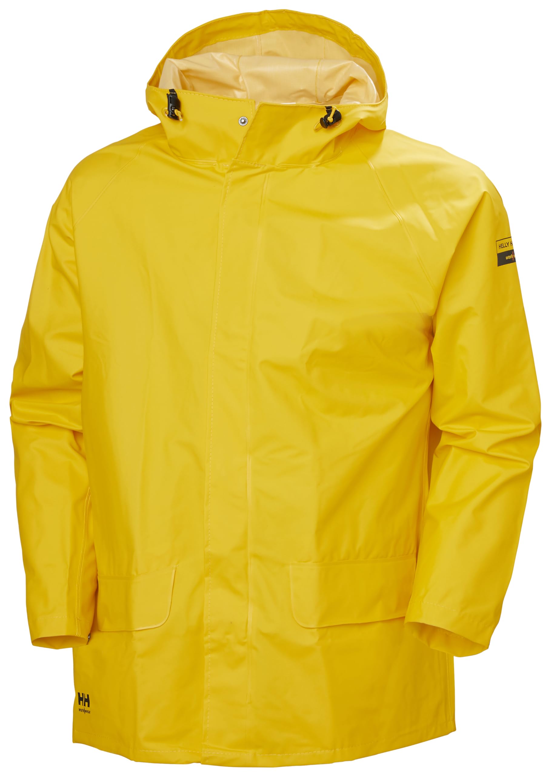 Helly Hansen Workwear Men's Mandal Waterproof Jacket, Dark Yellow, M