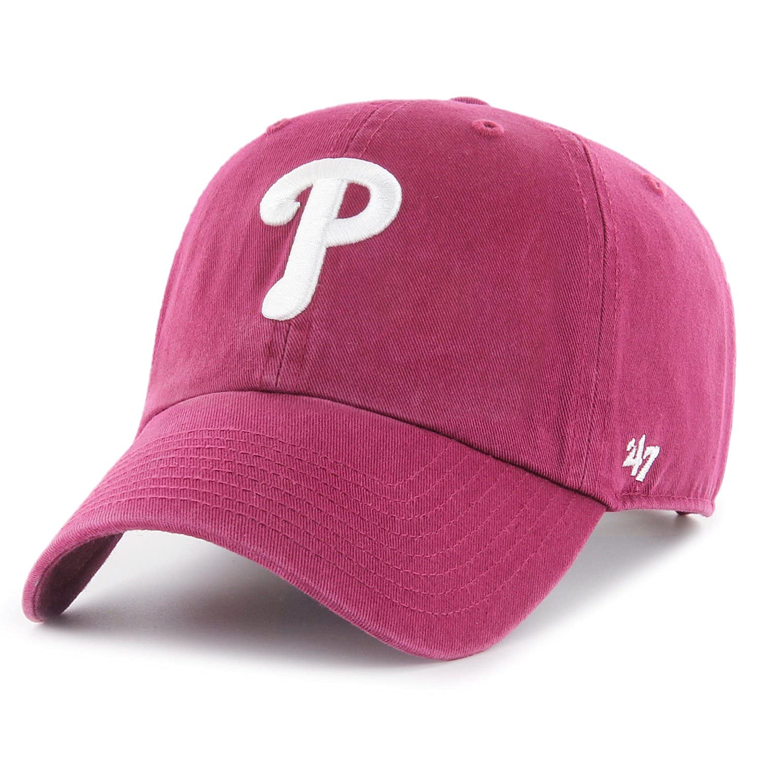 47 Philadelphia Phillies MLB Clean Up Red Adjustable Cap