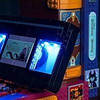 Vista 3 de BrickBling Iluminación LED compatible con iconos de Lego Villain, luz creativa compatible con Lego 43227 (solo luces, sin modelo)