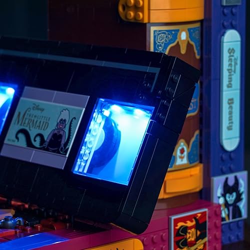 Miniatura 3 de BrickBling Iluminación LED compatible con iconos de Lego Villain, luz creativa compatible con Lego 43227 (solo luces, sin modelo)