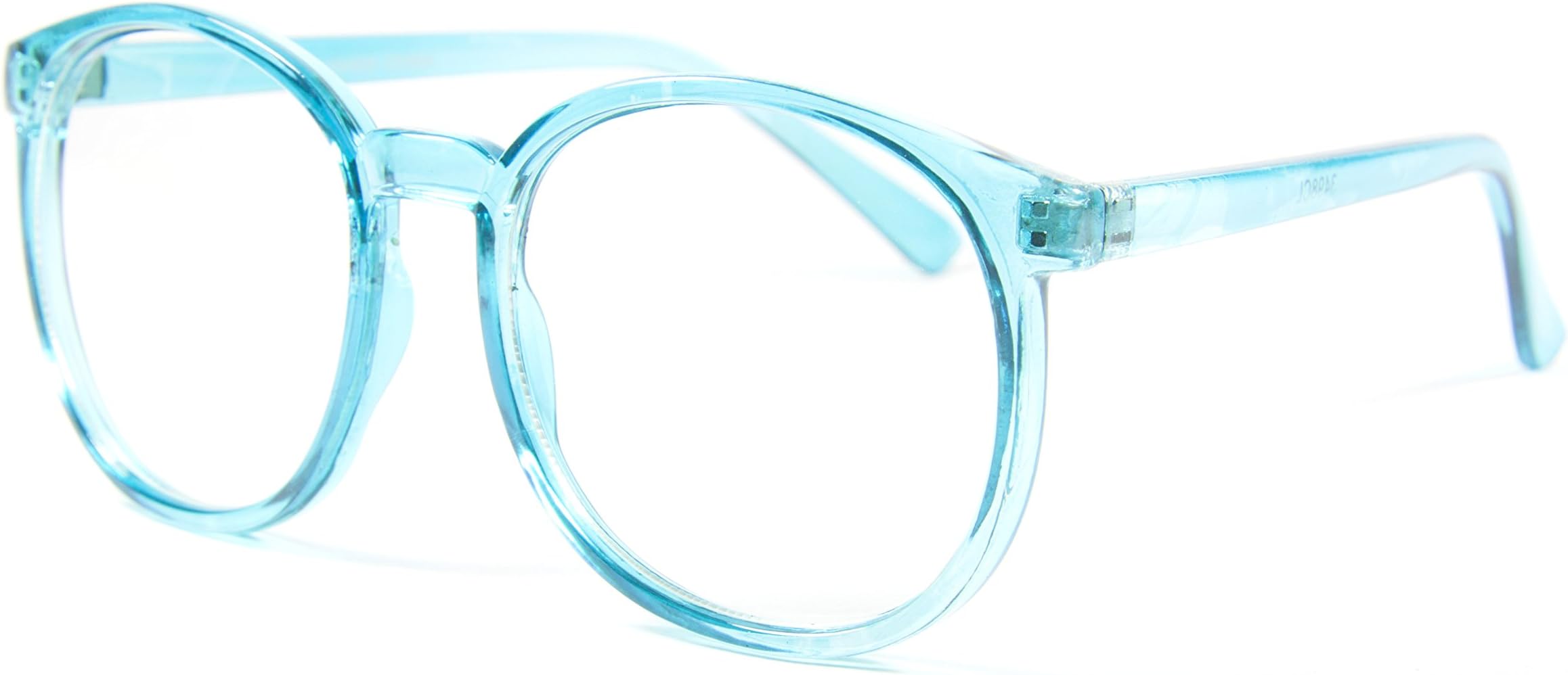 5Zero1 Oversize Big Frame Student Nerd Classic Rounded Korean Style Fashion Clear Lens Glasses