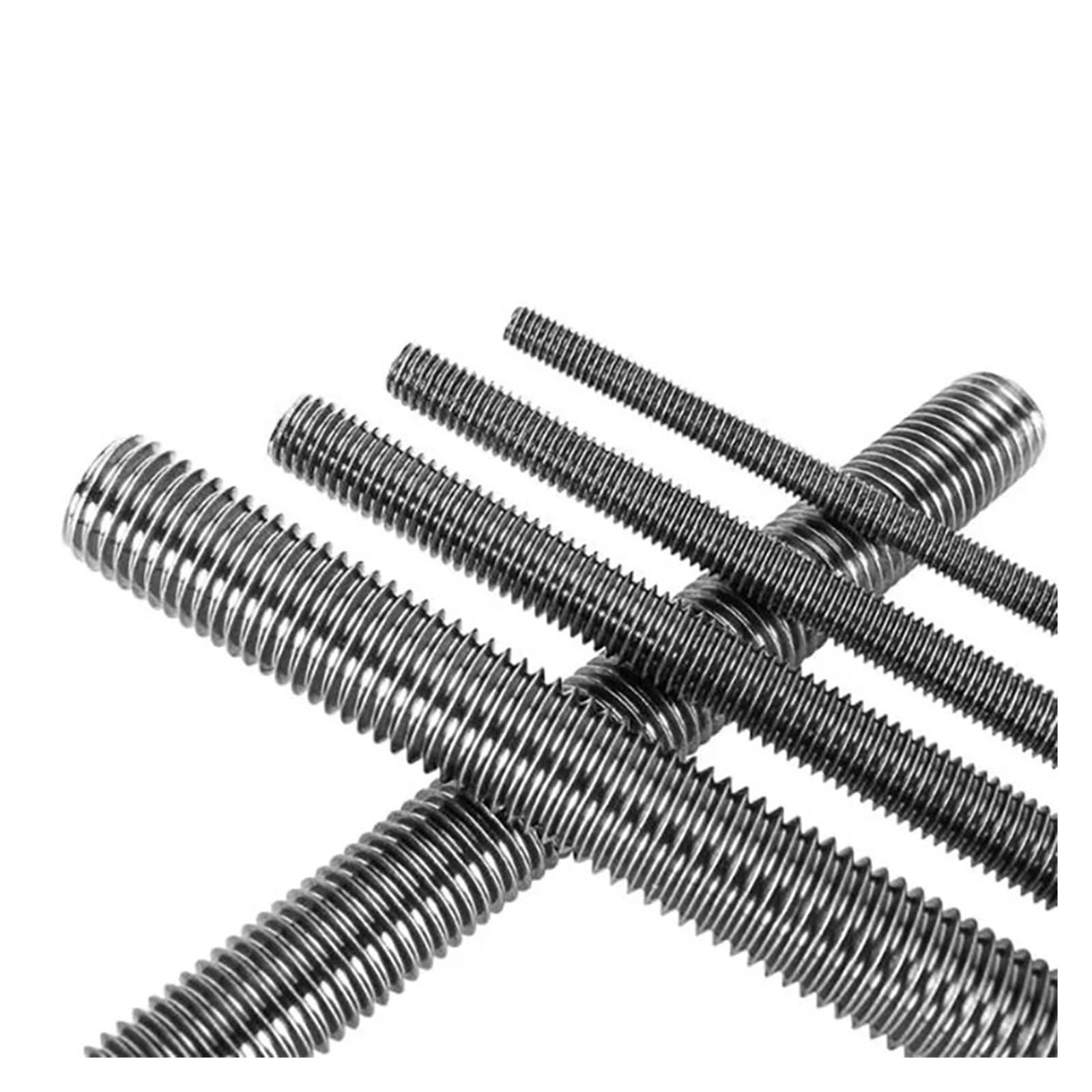 Varilla Roscada Varilla de perno titanio puro, tachonado M3 M4 M5 M6 M8 M10 M12 M14 M16 M18 M20 M22 M24, rosca completa métrica(M12x1000mm)