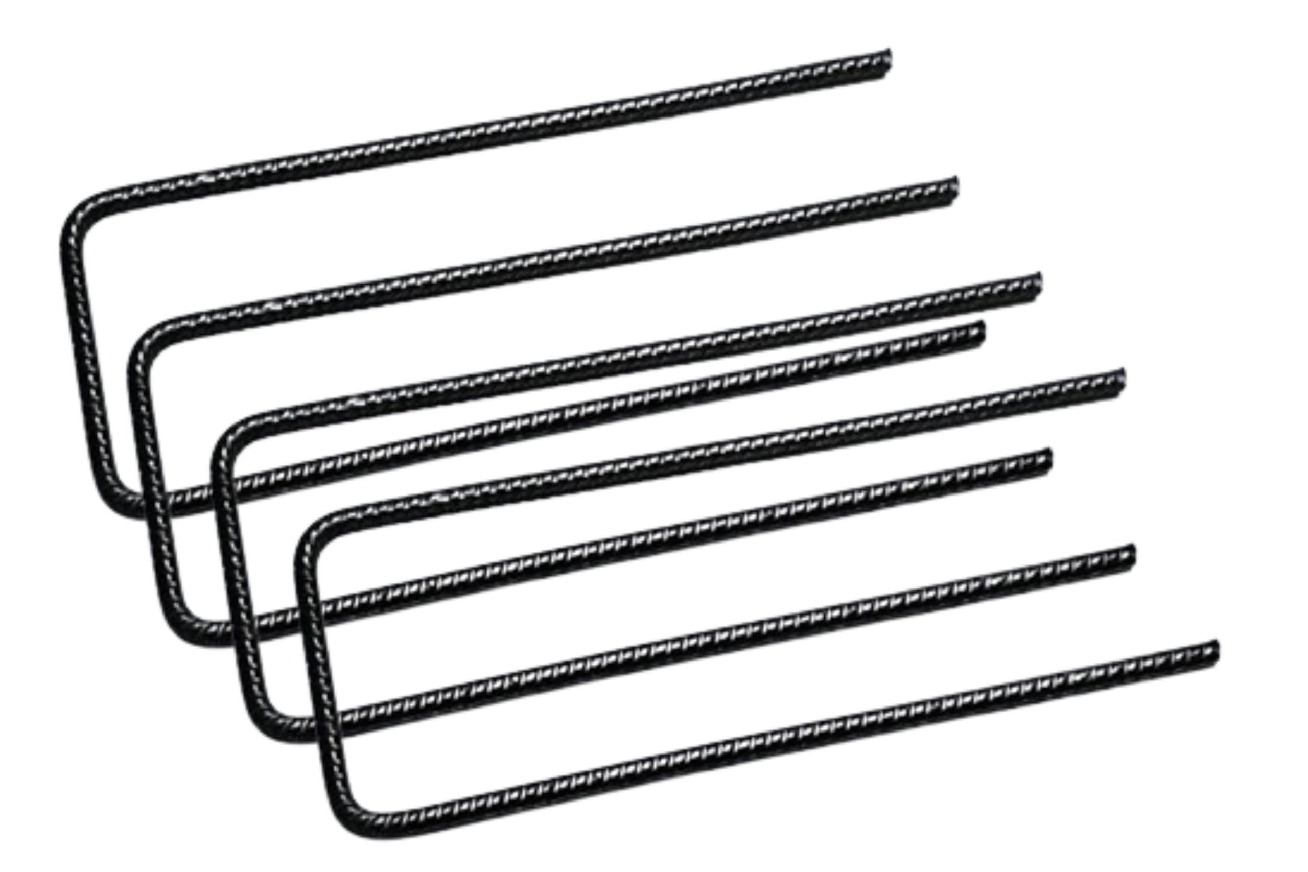 H:100mm S:200mm 10er Ø8 mm U-Bügel Baustahl Steckbügel Betonstahl Bügel Bewehrungsstahl für Ihre Bauvorhaben