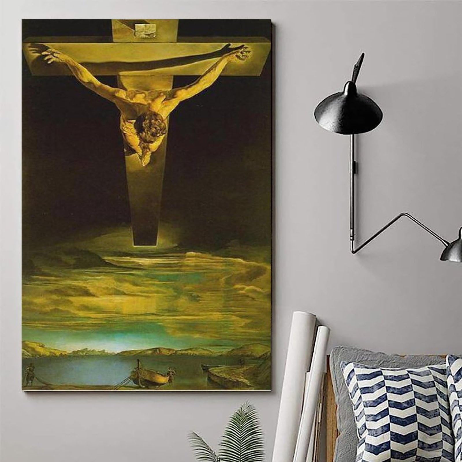 Amazon.co.jp: サルバドール・ダリ(Salvador Dali) 名作 十字架の聖
