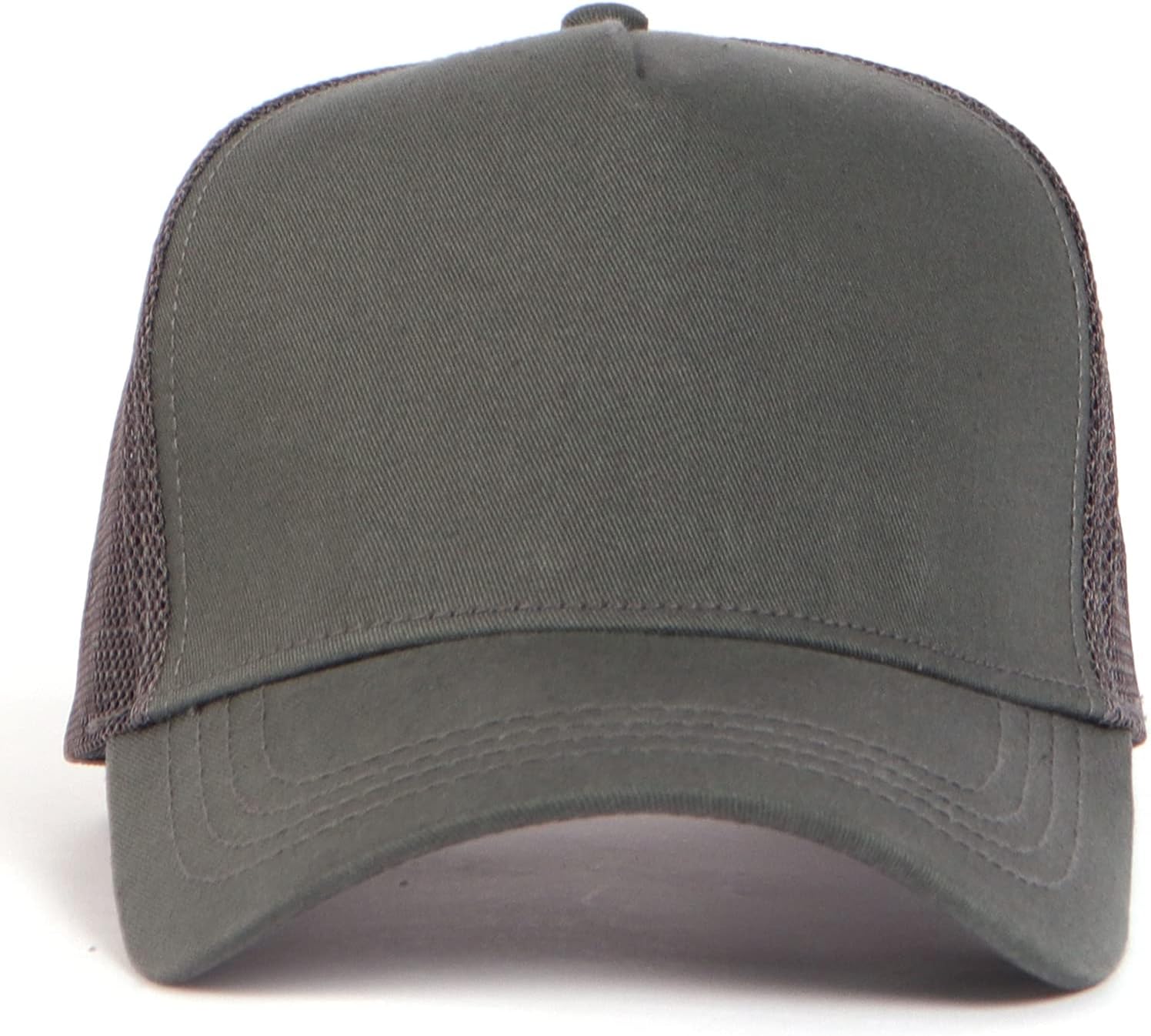Oversize XXL Mesh Trucker Hat Baseball Cap,High Crown Breathable Dad Hat,Adjustable Plain Running Cap for Big Heads 22"-25.5"