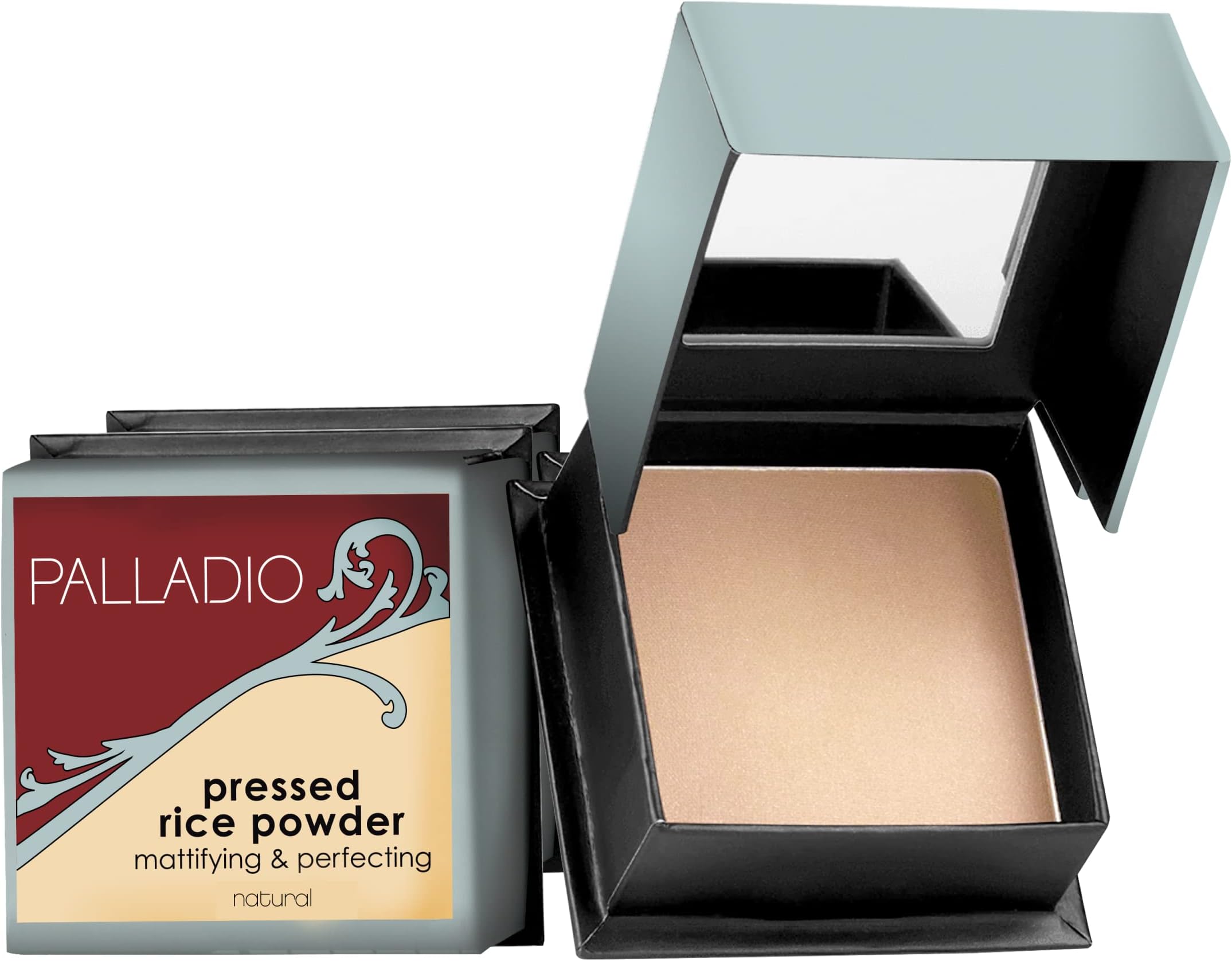 Palladio Rice Powder, Natural, Loose Setting Powder