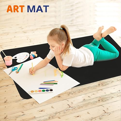 Miniatura 8 de Warome Tapete resistente al calor, tapete de silicona de 47 x 23 pulgadas, tapetes de silicona extra grandes para encimera de cocina, protector de