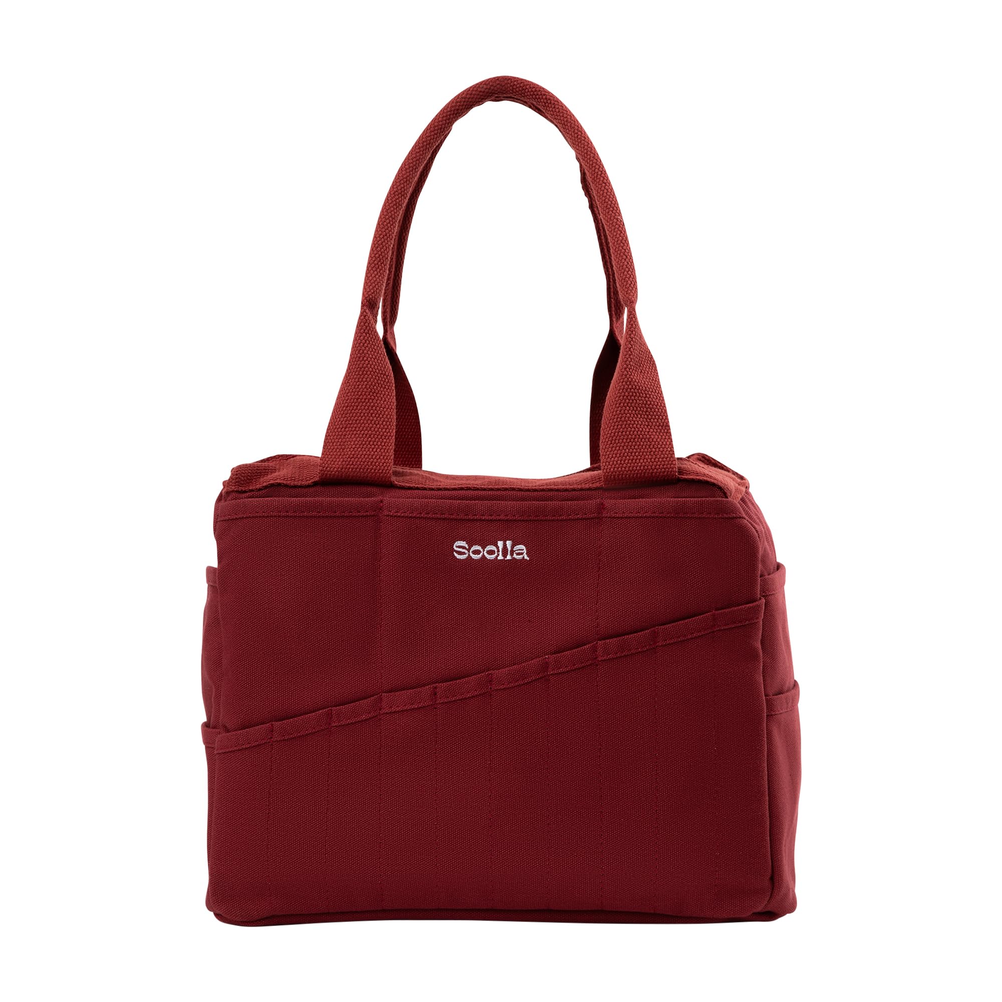 Soolla Studio Bag: Pottery Tool Bag & Craft Storage, Art Supply Organizer, Washable Tote, Knitting Yarn, Crochet Projects