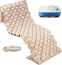 GOVITA - Anti-bedsore air bubble mattress with adjustable compressor with alternating cycle Gomed Mattresses 130 Cells Capacity 150 kg Super-silent Repair Kit Italy Guarantee 24M