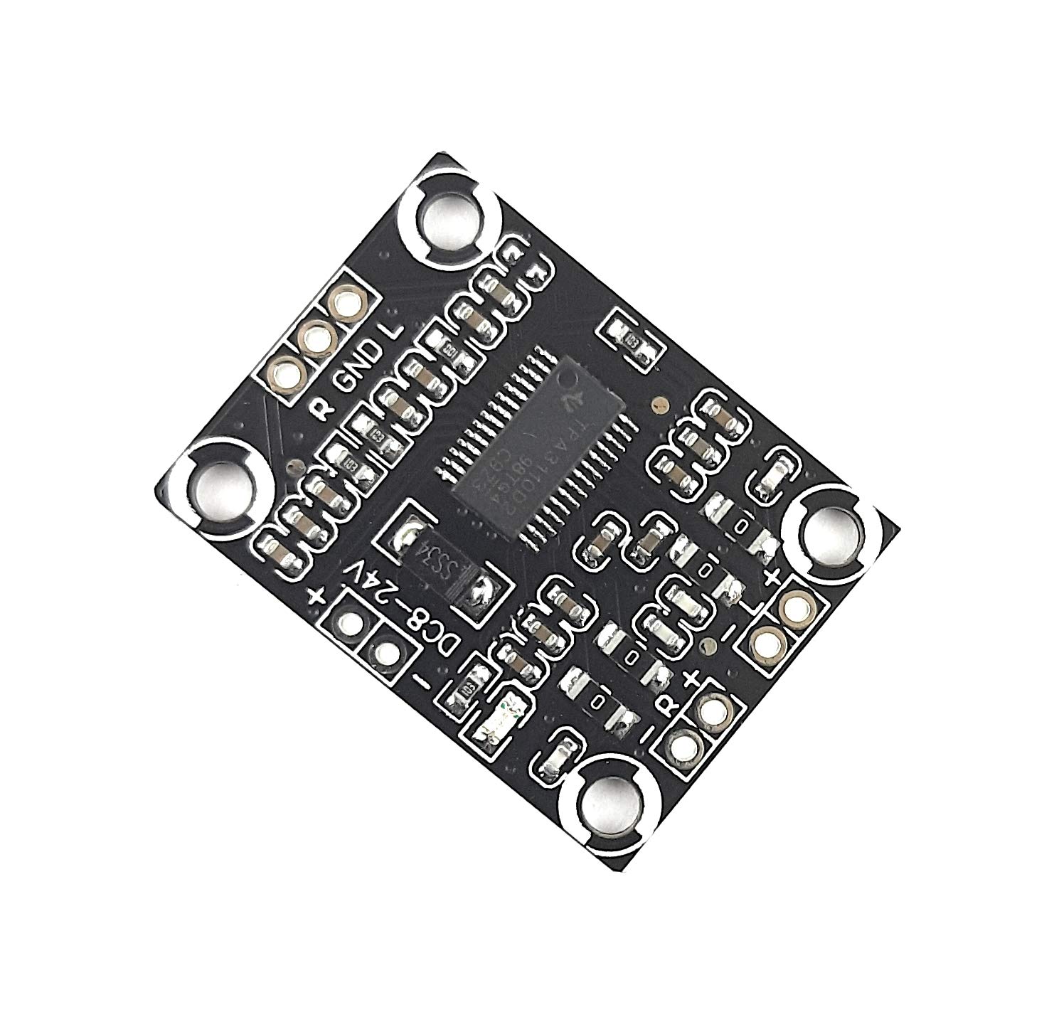 SME TPA 3110 15W+15W Dual Channel 8-24 Volt DC Class D Stereo Mini Amplifier Board-image-49