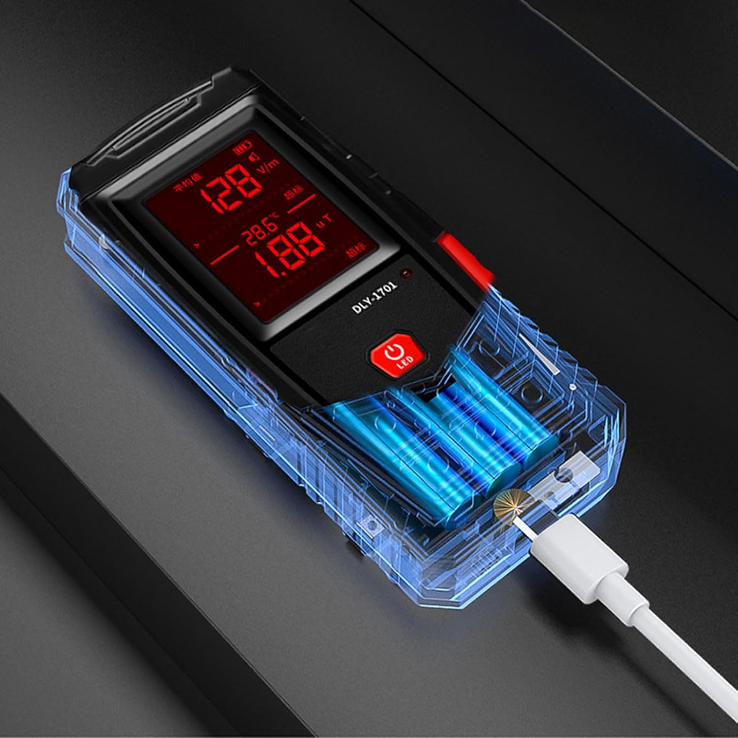 EMF Detector, High Precision EMF Meter for Distribution Room