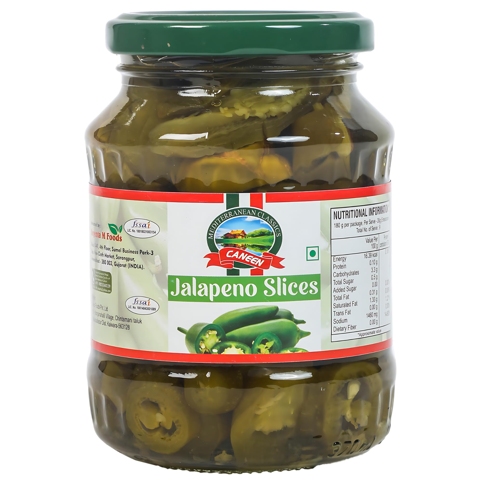 CANEEN Green Jalapeño Slices (Ideal for Nachos, Pizzas, Salads and Sandwiches) Suitable For Tacos and Burritos,Pizza,Sandwiches,Burgers,Salads,Nachos,Dip,Salsas and Sauces,Garnish,Marinating.370g-image-14
