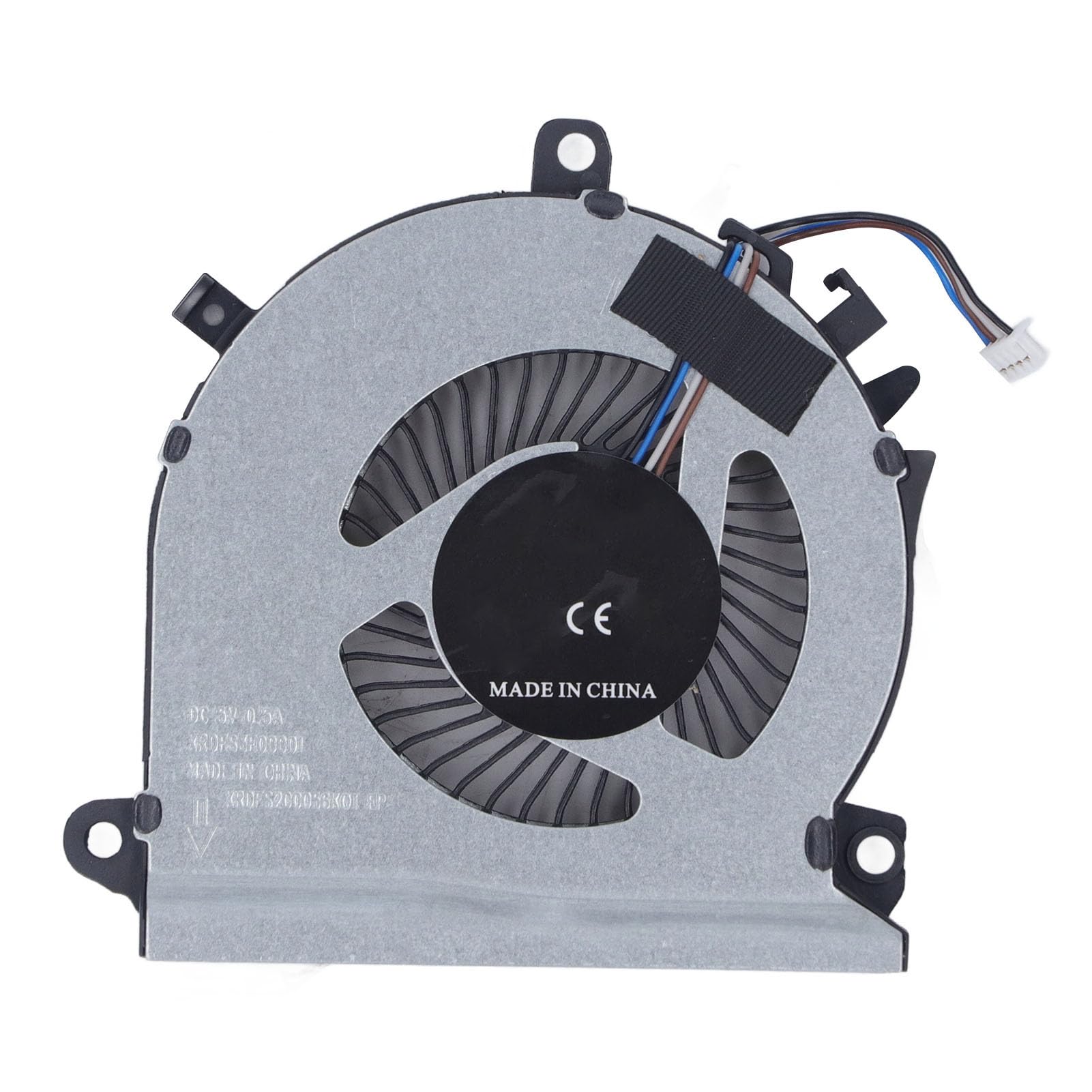 Nuova Ventola di Raffreddamento della CPU per Pavilion Gaming 15-EC 16-A, Connettore di Alimentazione a 4 Pin, Ventola di Raffreddamento della CPU del Laptop, Lega di
