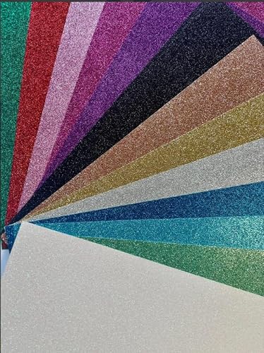 A4 Glitter Card Pack 48 Sheets