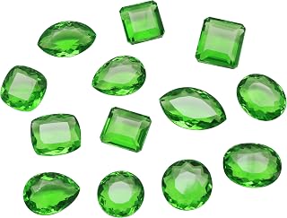 GEMHUB Attractive Light Green Amethyst 200.00 Ct Lot of 4 Pcs Mix Shape Light Green Amethyst Loose Gemstone Necklace