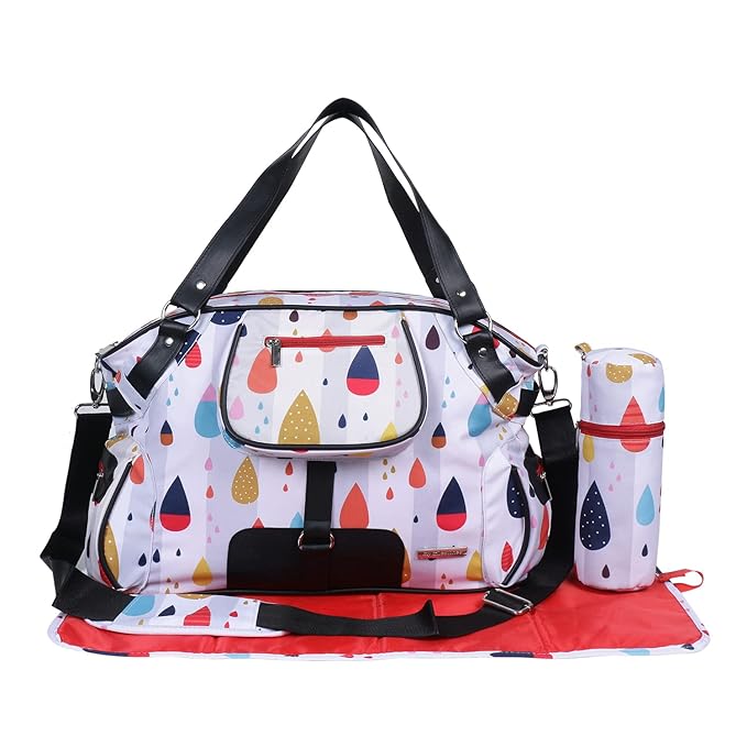 My Milestones Studio Baby Diaper Bag/Mothers Bag - Khaki