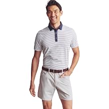 Rhone Mens Golf Sport Polo - Breathable, Moisture Wicking, Anti-Odor, UPF50+, Machine Washable