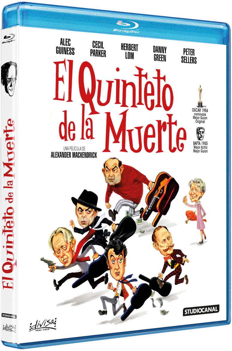 El quinteto de la muerte [Blu-ray]: Amazon.es: Alec Guinness, Kate