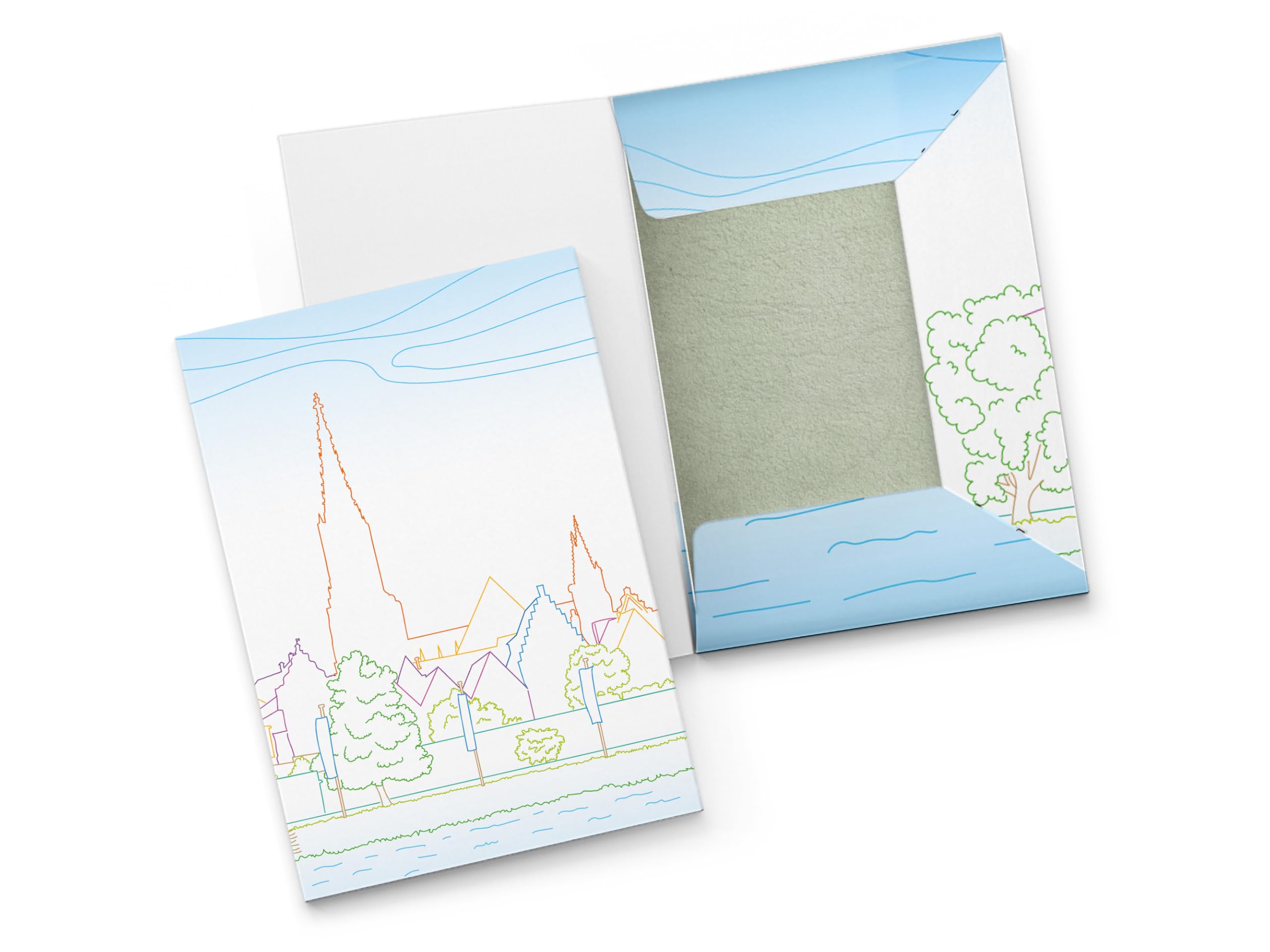 Juego de papel de carta verde con sobre, papel de carta, papel de color sólido, autoadhesivo, para cartas, invitaciones (250 hojas + 250 sobres)