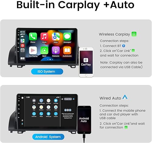 Miniatura 2 de Radio estéreo Android 13 para automóvil Honda Accord 10th 2018-2021 pantalla no táctil, Biorunn 10.1 pulgadas, Octa Core, GPS, Navi, inalámbrico,